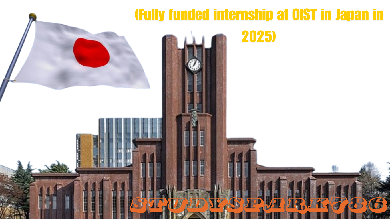 (Fully funded internship at OIST in Japan in 2025) pics