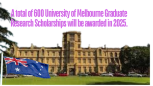 A total of 600 University of Melbourne Graduate Research Scholarships will be awarded in 2025 pics