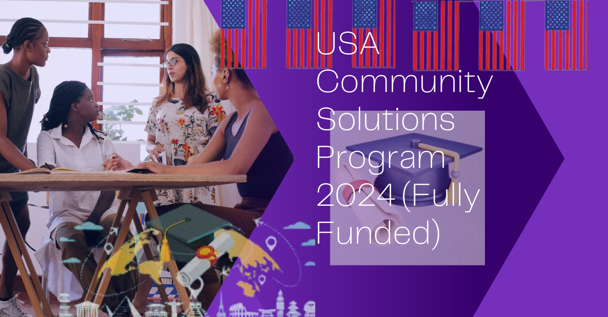 USA Community Solutions Program 2024 (Fully Funded)